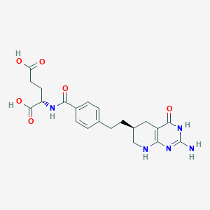 N-(4-{2-[(6s)-2-Amino-4-Oxo-1,4,5,6,7,8-Hexahydropyrido[2,3-D]pyrimidin-6-Yl]ethyl}benzoyl)-L-Glutamic Acid