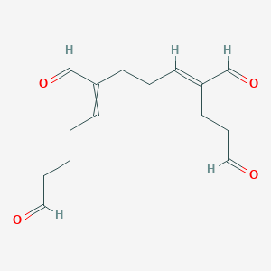 (3E)-undeca-3,7-diene-1,3,7,11-tetracarbaldehyde