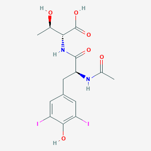 N-alpha-Acetyl-3,5-diiodotyrosyl-D-threonine