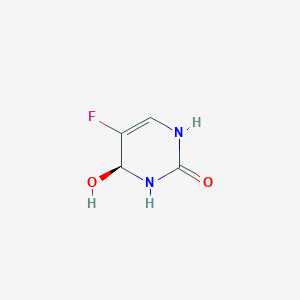 (4S)-5-Fluoro-4-hydroxy-3,4-dihydropyrimidin-2(1H)-one