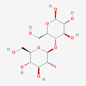 molecular formula C12H21FO10 B10776751 Glc2F(b1-4)a-Ido 