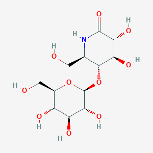 (2r,3r,4r,5r)-4,5-Dihydroxy-2-(Hydroxymethyl)-6-Oxopiperidin-3-Yl Beta-D-Glucopyranoside