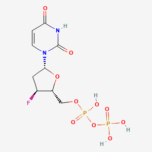 2',3'-Dideoxy-3'-fluoro-urididine-5'-diphosphate