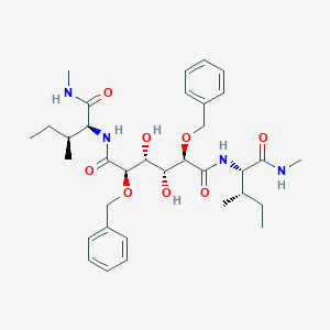 N,N-[2,5-O-[Dibenzyl]-glucaryl]-DI-[isoleucyl-amido-methane]