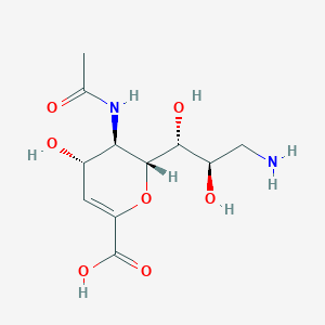 9-Amino-2-deoxy-2,3-dehydro-n-acetyl-neuraminic acid