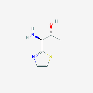 (1S,2S)-1-Amino-1-(1,3-thiazol-2-YL)propan-2-OL