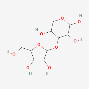 4-[3,4-Dihydroxy-5-(hydroxymethyl)oxolan-2-yl]oxyoxane-2,3,5-triol