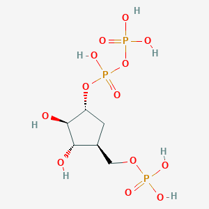 molecular formula C6H15O13P3 B10777225 Carboxylic prpp 