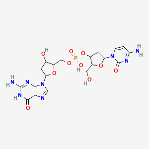 Deoxycytidylyl-(3'-5')-deoxyguanosine