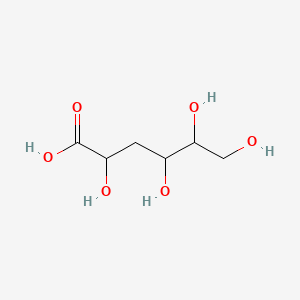 molecular formula C6H12O6 B10777410 3-Deoxy-D-gluconic acid CAS No. 1518-59-8