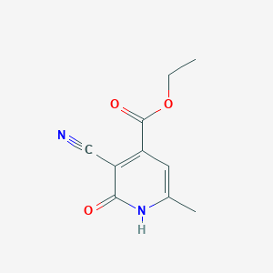 molecular formula C10H10N2O3 B107775 3-氰基-2-羟基-6-甲基异烟酸乙酯 CAS No. 18619-97-1