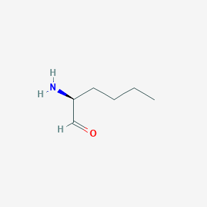 molecular formula C6H13NO B10777626 1-Amino-1-carbonyl pentane 