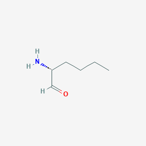 (2R)-2-aminohexanal