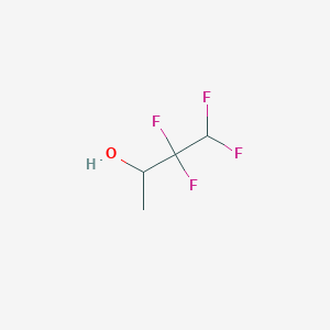 molecular formula C4H6F4O B107777 2-丁醇，3,3,4,4-四氟- CAS No. 17425-25-1