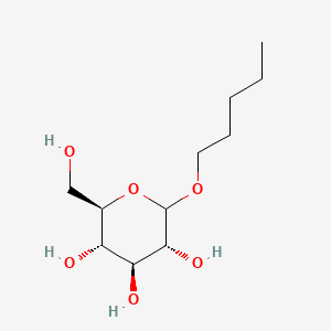 molecular formula C11H22O6 B10777714 Pentyl D-glucoside CAS No. 100231-63-8