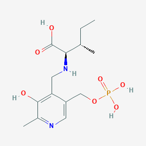 N-[O-Phosphono-pyridoxyl]-isoleucine