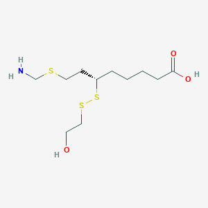 6-(Hydroxyethyldithio)-8-(aminomethylthio)octanoic acid