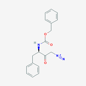 (3R)-3-{[(Benzyloxy)carbonyl]amino}-2-oxo-4-phenylbutane-1-diazonium