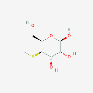 (2R,3R,4S,5R,6R)-6-(hydroxymethyl)-5-methylsulfanyloxane-2,3,4-triol