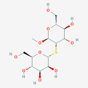 Methyl-2-S-(alpha-D-mannopyranosyl)-2-thio-alpha-D-mannopyranoside