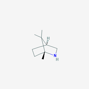 molecular formula C9H17N B10778096 (1R,4S)-2-Azabornane CAS No. 167257-29-6