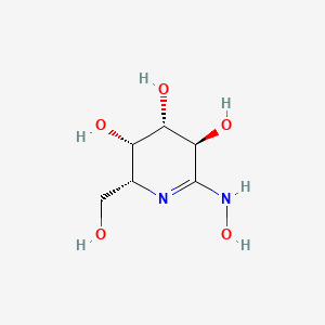 molecular formula C6H12N2O5 B10778132 (2E,3R,4R,5R,6S)-3,4,5-Trihydroxy-6-(hydroxymethyl)-2-piperidinone 