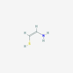 molecular formula C2H5NS B10778378 2-Amino-ethenethiol 