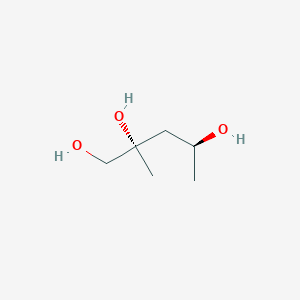 molecular formula C6H14O3 B10778413 2-Methylpentane-1,2,4-triol 