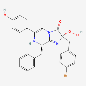 molecular formula C26H22BrN3O4 B10778435 BR-Coeleneterazine 