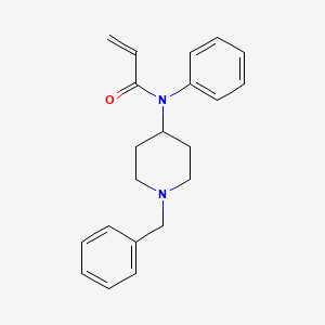 molecular formula C21H24N2O B10778675 Benzyl acrylfentanyl CAS No. 1956368-29-8