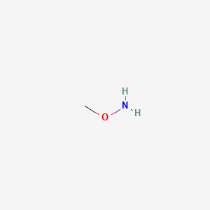 molecular formula CH5NO B10779315 O-Methylhydroxylamine CAS No. 199807-37-9