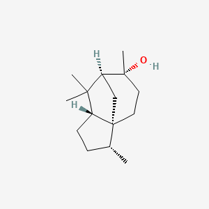 molecular formula C15H26O B10779455 (1R,2R,5R,7S,8R)-2,6,6,8-tetramethyltricyclo[5.3.1.01,5]undecan-8-ol 