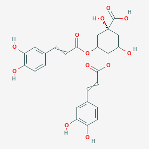 molecular formula C25H24O12 B10779524 Isochlorogenic acid C 