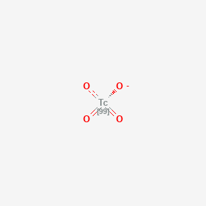 molecular formula O4Tc- B10779620 Technetium Tc-99m pertechnetate CAS No. 23288-61-1