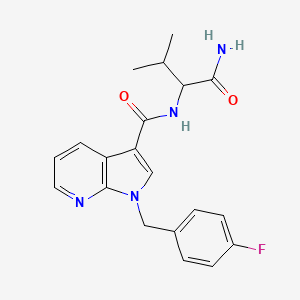 molecular formula C20H21FN4O2 B10779653 AB-7-Fubaica 