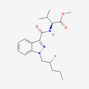 molecular formula C19H26FN3O3 B10779677 2-Fluoro AMB 