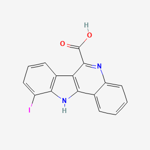 10-Iodo-11h-Indolo[3,2-C]quinoline-6-Carboxylic Acid