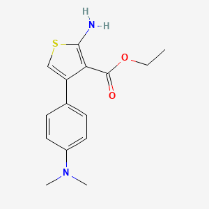 Ethyl 2-amino-4-[4-(dimethylamino)phenyl]thiophene-3-carboxylate