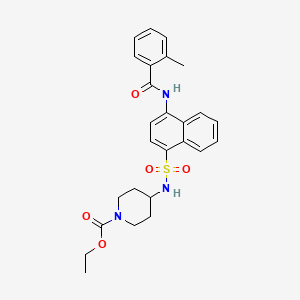 molecular formula C26H29N3O5S B10780033 CCR8 antagonist 1 