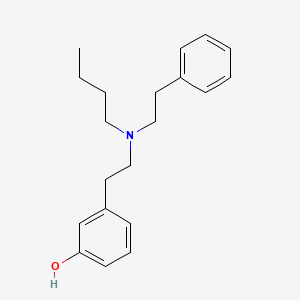 molecular formula C20H27NO B10780075 3-[2-[Butyl(Phenethyl)Amino]Ethyl]Phenol 