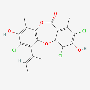 molecular formula C19H15Cl3O5 B10780450 Nornidulin 