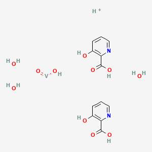 molecular formula C12H18N2O11V+ B10780516 VO-Ohpic trihydrate 