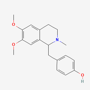 molecular formula C19H23NO3 B10780532 Armepavine CAS No. 3423-14-1