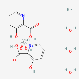 molecular formula C12H19N2O11V+ B10780575 VO-Ohpic (trihydrate) 