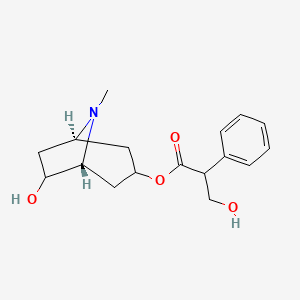 molecular formula C17H23NO4 B10780642 Raceanisodamine CAS No. 85760-60-7