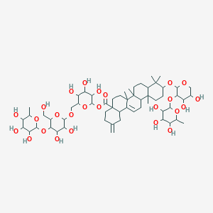 molecular formula C58H92O25 B10780650 yemuoside YM 