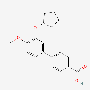 3'-Cyclopentyloxy-4'-methoxy-biphenyl-4-carboxylic acid