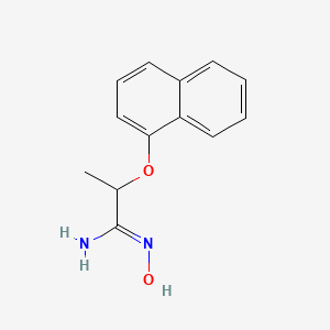 molecular formula C13H14N2O2 B10780866 Naprodoxime CAS No. 792136-33-5