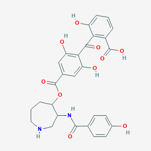 molecular formula C28H26N2O10 B10780890 rac-Balanol 