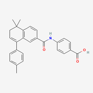 4-[[(5,6-Dihydro-5,5-dimethyl-8-(4-methylphenyl)-2-naphthalenyl)carbonyl]amino]-benzoic acid